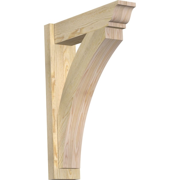 Ekena Millwork Thorton Rough Sawn Traditional Outlooker, Douglas Fir, 6"W x 22"D x 30"H OUT06X22X30THR01RDF - main